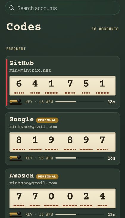 Morse Telegraph skin