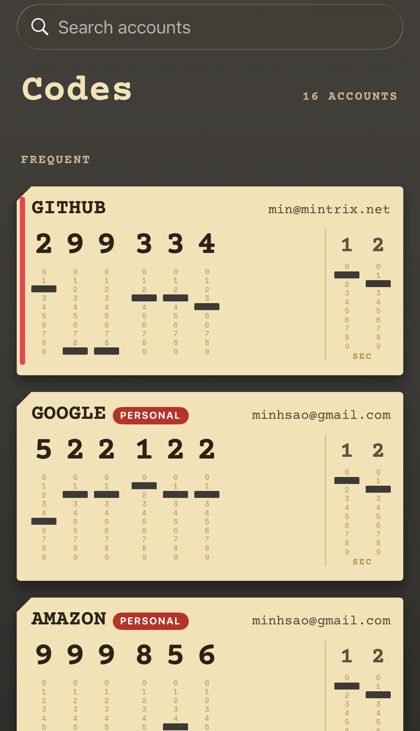 Punch Card skin