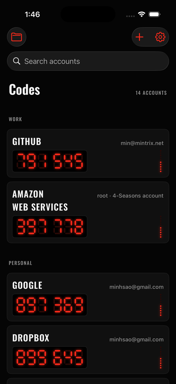 LED Clock skin